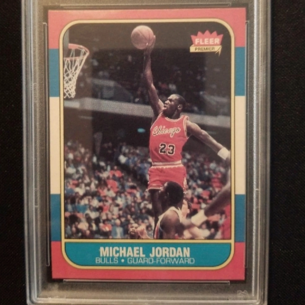 #57 Michael Jordan Rookie Card